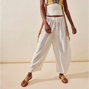 Free People Quinn Pants in Ivory
